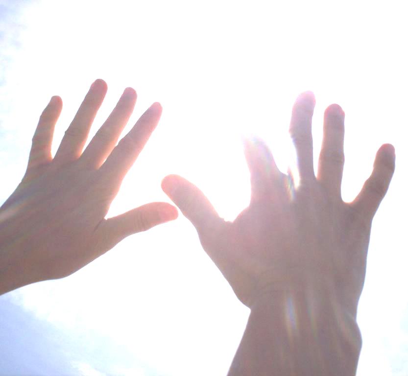 Picture of healing hands