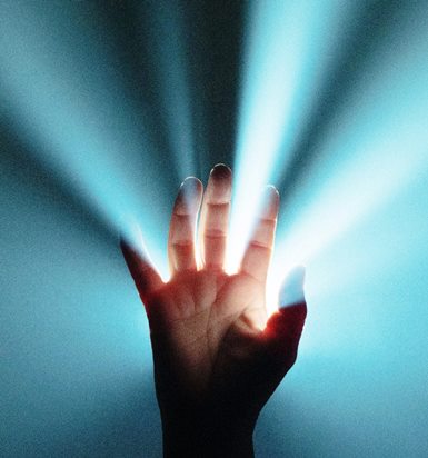 Picture of healing hands