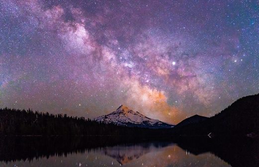 Astounding beauty of nature, the vastness of the stars